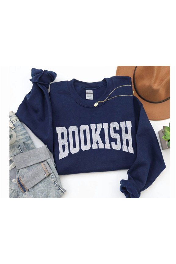 Bookish Sweatshirt, Book Lover Crewneck, Book Sweatshirt, Bookish Sweater, Reading Sweatshirt, Book Nerd , Librarian Sweatshirt