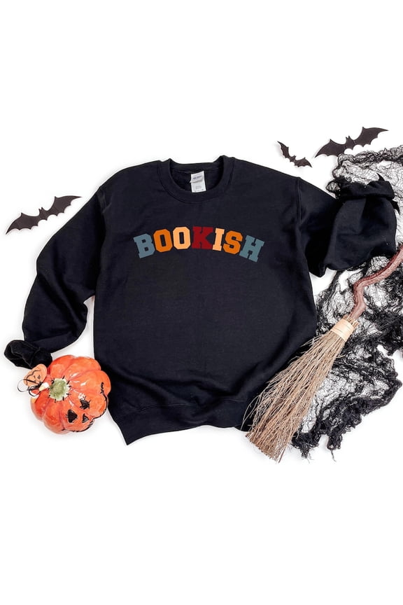 Bookish Sweatshirt, Book Lover Gift, Reading Sweatshirt for Teacher, Book Nerd Sweater, Librarian Sweatshirt, ESL Teacher Sweatshirt Gifts SWEATSHIRT All Size S-5XL