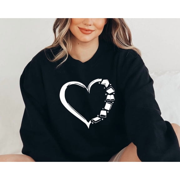 Bookish Sweatshirt, Bookworm Sweatshirt, Gift For Book Lover Crewneck, One More Chapter Shirt - Sizes S-5XL ,Art Print JSC