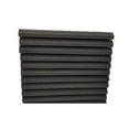thumbnail image 1 of Bookishbunny 10 Pks Acoustic Foam Panels Wall Record Studio Soundproofing Damping Fire Resistant 12 x 12 x 1" Gray, 1 of 7