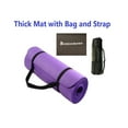 thumbnail image 1 of Bookishbunny 10mm Yoga Pilates Gym NBR Mat with Bag Strap, 1 of 6