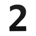 thumbnail image 1 of Bookishbunny 12 inch Black Large Numbers Iron Metal Home Business House Street Address, 1 of 8