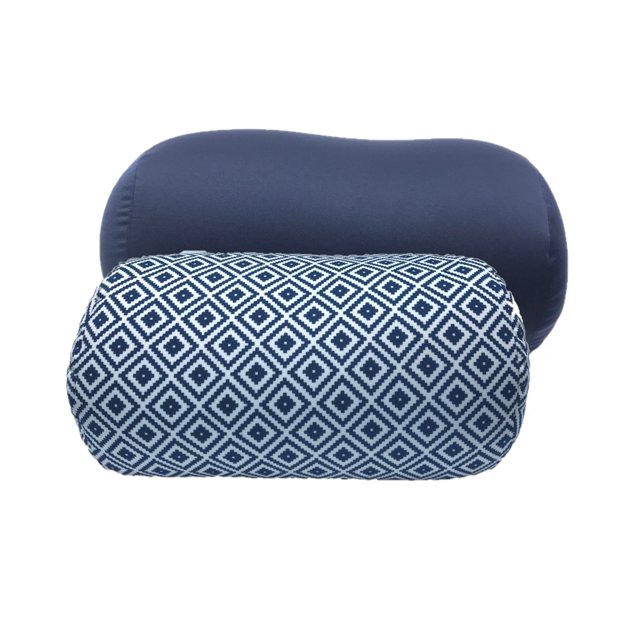Micro Mini Microbead Roll Pillow Back Cushion Car Sofa Column Pillow