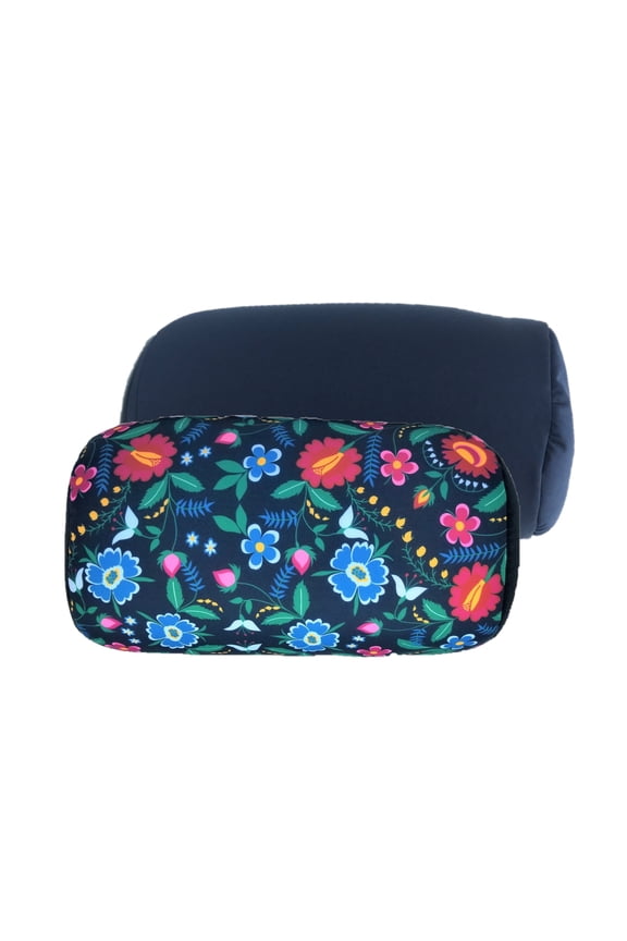 2 Pack Micro Bead Roll Bed Chair Car Cushion Neck Head Soft Support Back Pillow