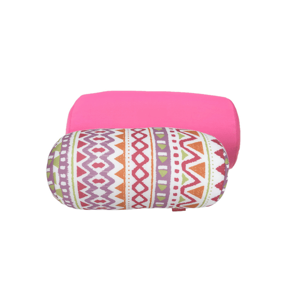 Bookishbunny 2 Pack Micro Bead Roll Bed Chair Car Cushion Neck Head Soft Support Back Pillow