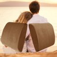 thumbnail image 1 of Bookishbunny 2 Pack Comfortable Memory Foam Lumbar Back Support Cushion Sciatica Pain Relief, 1 of 7