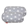 thumbnail image 1 of 2 Pack Bookishbunny Micro Bead Roll Bed Chair Car Cushion Neck Head Soft Support Back Pillow, 1 of 6