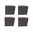 thumbnail image 1 of Bookishbunny 48 Packs Acoustic Foam Tiles Wall Record Studio Sound Proof 12 x 12 x 1 inch Panels, 1 of 5
