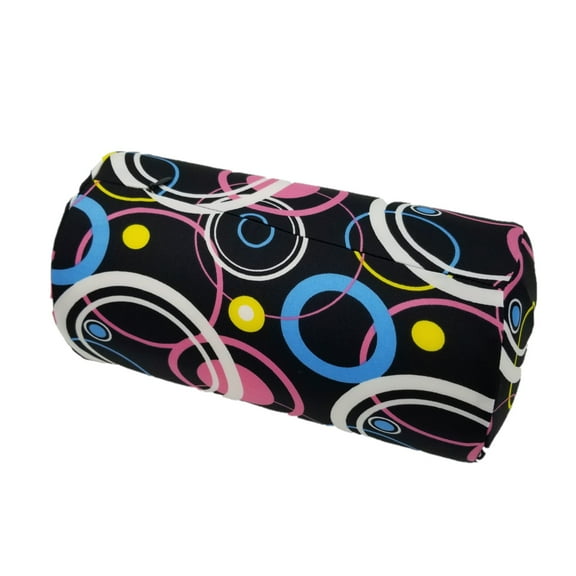 Bookishbunny Colorful Memory Foam Roll Tube Round Neck Pillow Various Pattern