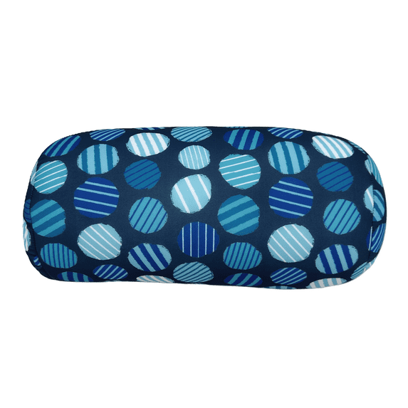 Bookishbunny Micro Bead Roll Bed Chair Car Cushion Soft Support Back Leg Throw Pillow Post Surgery Pillow Chiropractic Recommended