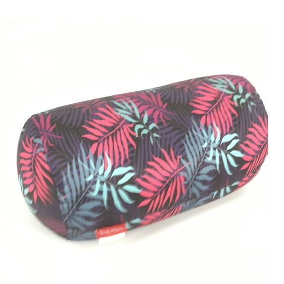 Bookishbunny Micro Bead Roll Bed Chair Car Cushion Soft Support Back Leg Throw Pillow Post Surgery Pillow Chiropractic Recommended