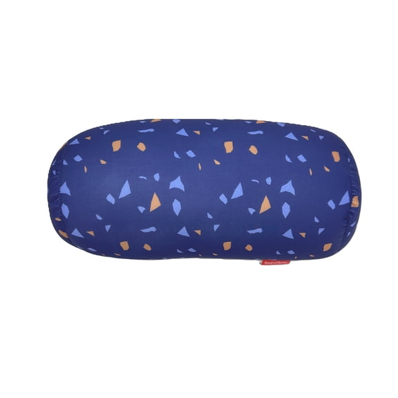 Bookishbunny Micro Bead Roll Bed Chair Car Cushion Soft Support Back Leg Throw Pillow Post Surgery Pillow Chiropractic Recommended
