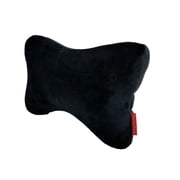Bookishbunny Premium Memory Foam Car Seat Head Rest Support Pillow Neck Pain Relief Bone Travel