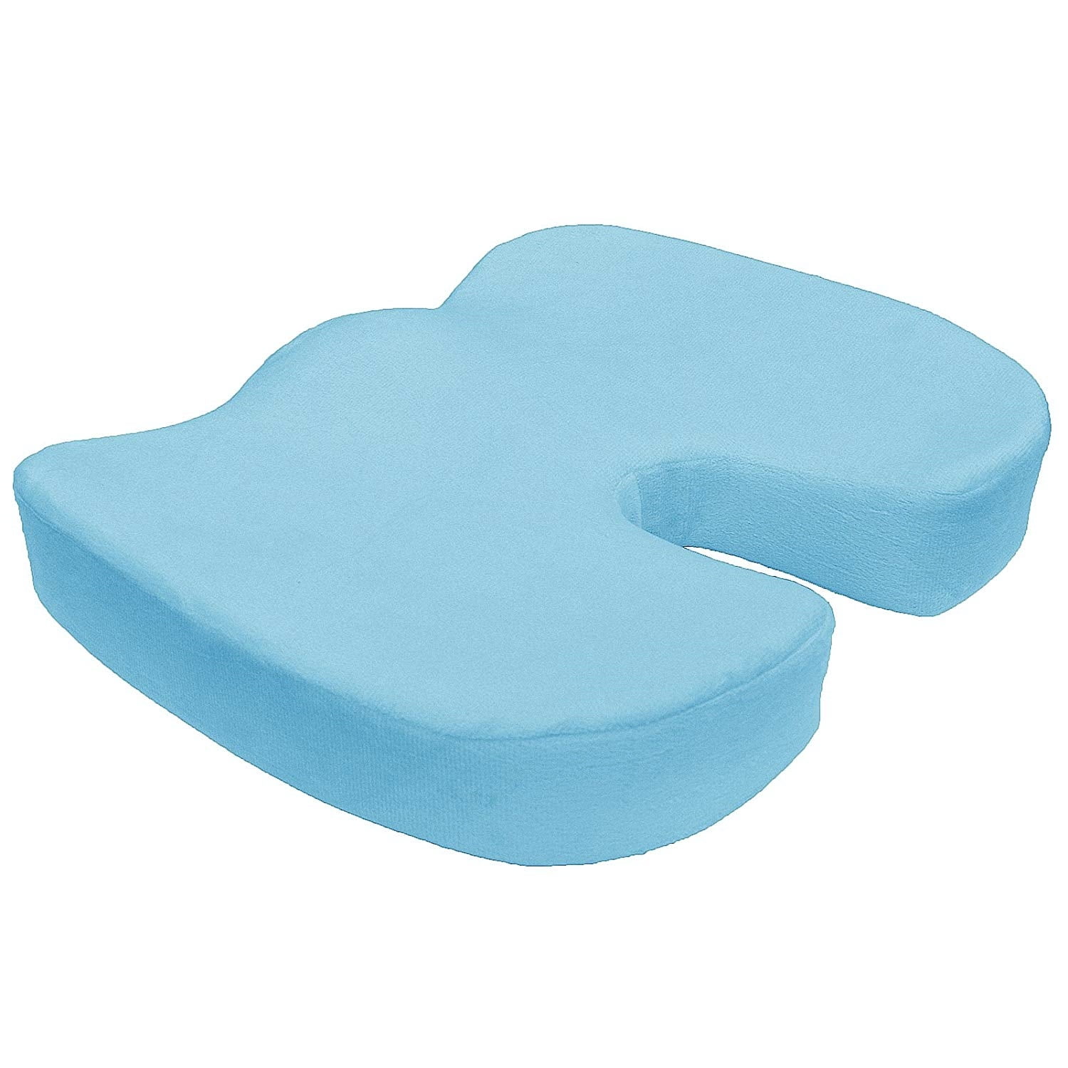 Sleepavo Memory Foam Seat Cushion for Sciatica, Coccyx, Back