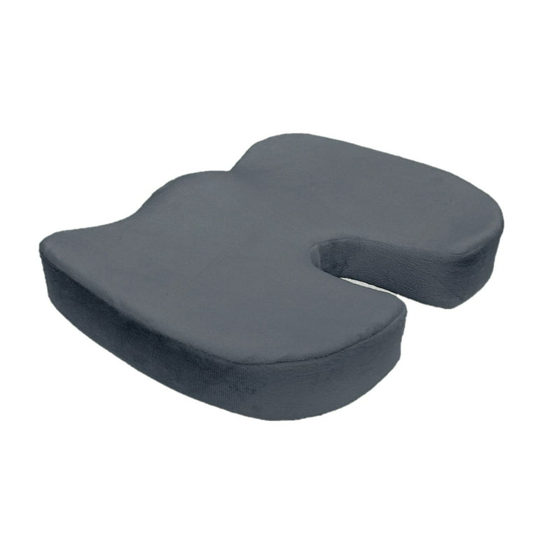 Bookishbunny Temperature Proof Memory Foam Coccyx Seat Cushion