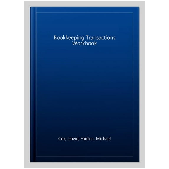 Bookkeeping Transactions Workbook