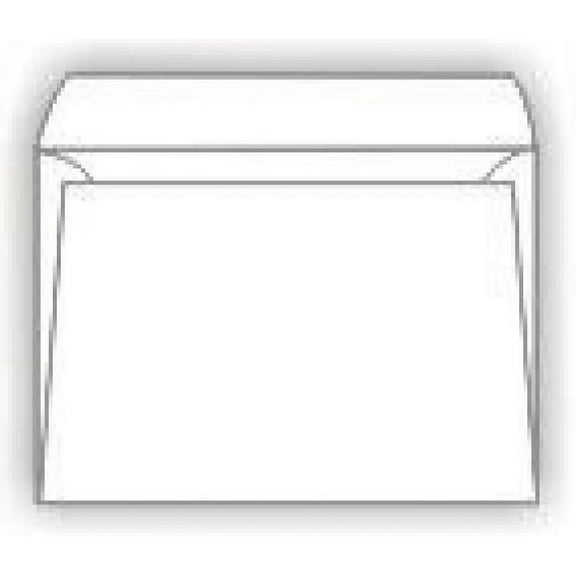 Booklet Envelopes - 28lb WHITE WOVE (7.5 x 10.5) - 500 box