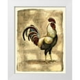 thumbnail image 1 of Bookman, D. 12x14 White Modern Wood Framed Museum Art Print Titled - Tuscany Rooster I, 1 of 4