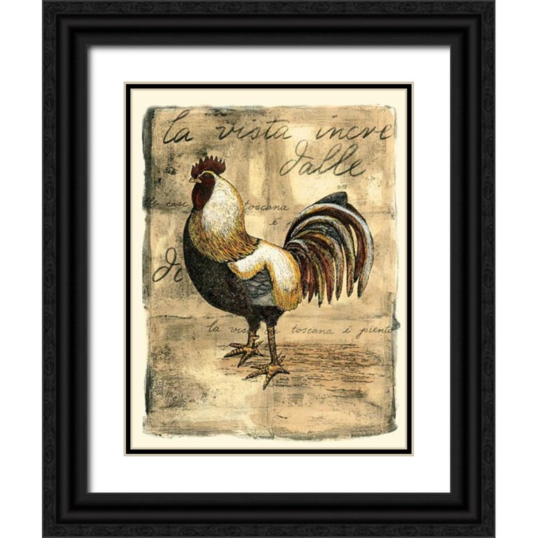 Tuscany Rooster Wall Plaque