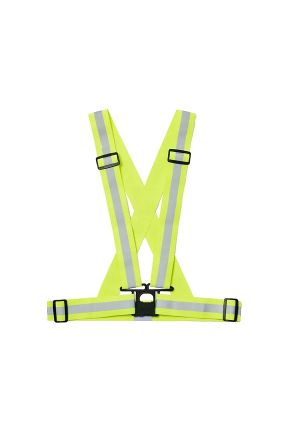 Bookman Visibility Reflective Cross Belt, Yellow