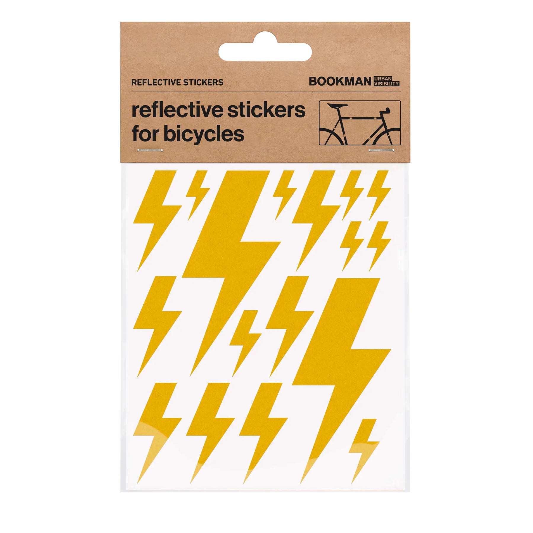 Yellow Security Sticker Bookman Visibility Reflective Stickers, Flash, Yellow - Walmart.com