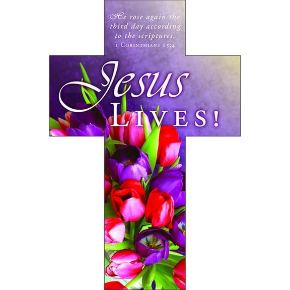 Bookmark - Easter - Cross - Jesus Lives! (Other)