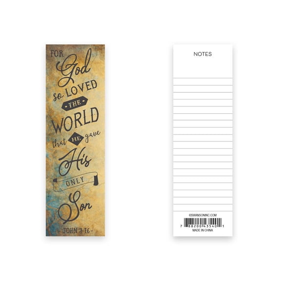 Bookmark-For God So Loved (John 3:16) (Pack Of 25)