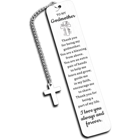 Bookmark Gifts for Godmother, Christian Gifts for Mom, Godmother Gift from Godchild, Christian Bookmark for Women, Godmothers Confirmation Sponsor Appreciation Gift for Mom, Will You be My Godmothers