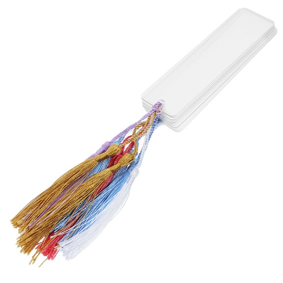Bookmark Making Kit Blank Bookmarks to Decorate Transparent