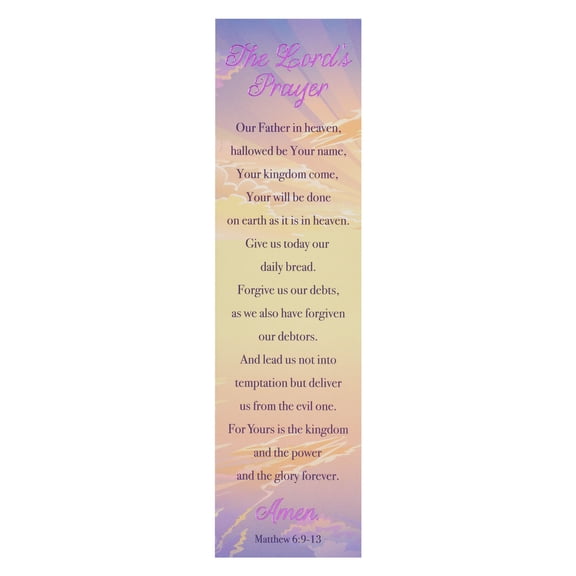 Bookmark Pack Sky The Lord's Prayer Matt. 6:9-13