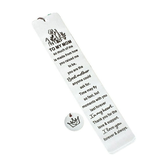 Bookmarks Gifts for Mom Stainless Steel Bookmarks