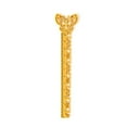 thumbnail image 1 of Bookmarks Ruler Delicate Design, Elegant Measuring Ruler Reading Bookmarks, 1 of 21