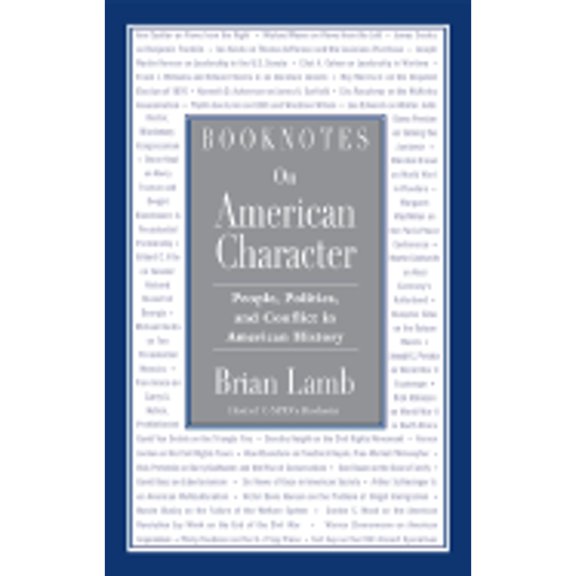 Pre-Owned Booknotes: On American Character (Hardcover) 1586482327 9781586482329