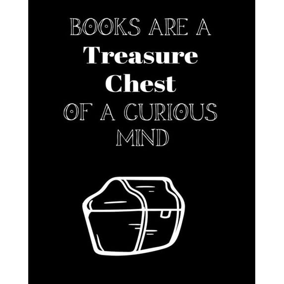 Books Are A Treasure Chest Of A Curious Mind : Reading Log To Keep Track of Your Favorite Books and Authors (Paperback)