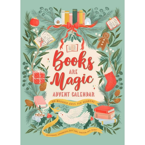 Books Are Magic Advent Calendar: 25 Bookish Gifts for Readers, (Paperback)