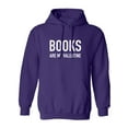 thumbnail image 1 of Books Are My Valentine Adult Hooded Sweatshirt, 1 of 3