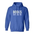 thumbnail image 1 of Books Are My Valentine Adult Hooded Sweatshirt, 1 of 3
