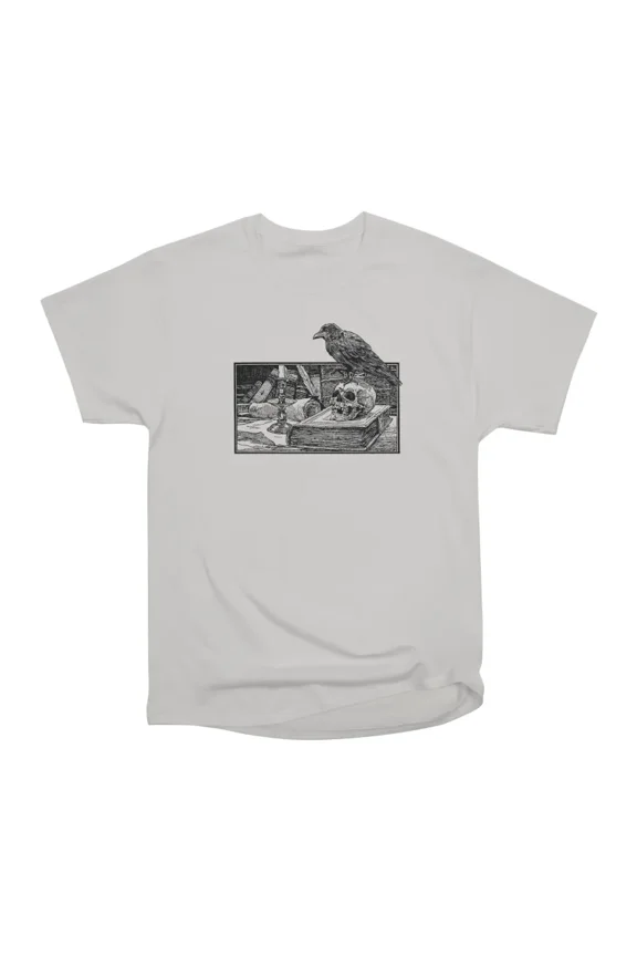 Books Bird T-Shirt Tee Gift For Him Merch For Her Apparel For Friend