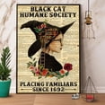 thumbnail image 1 of Books Black Cat Humane Society Placing Familiars Paper Poster No Frame Matte Wall Art Decor 16 x 24 Inch Poster, 1 of 5