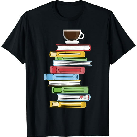 Books & Coffee - Reading Literature Education T-Shirt