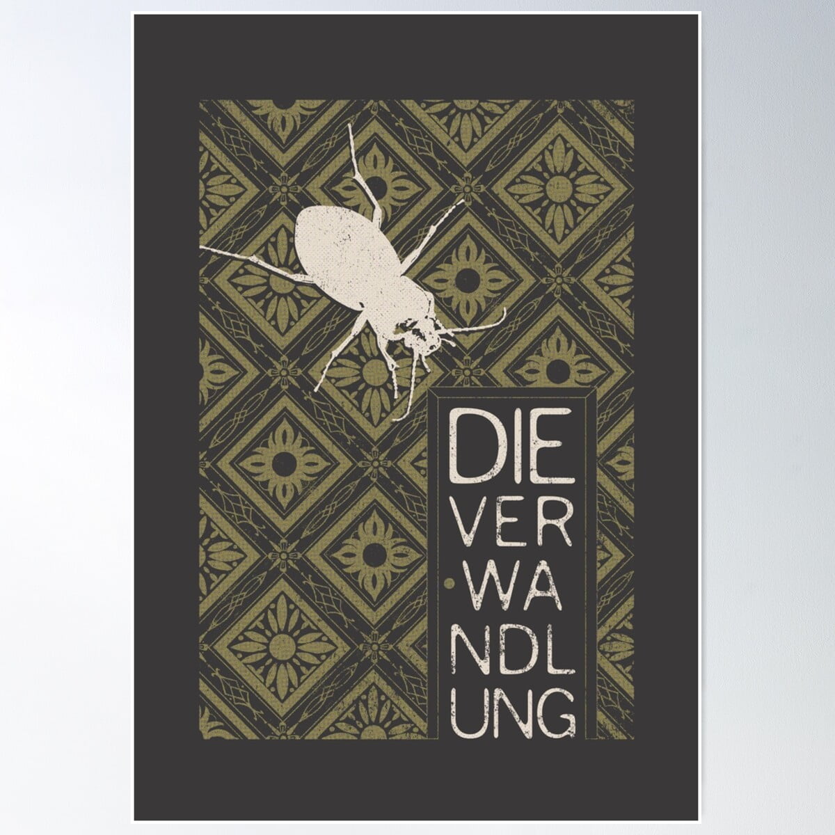 Books Collection: Kafka, The Metamorphosis Poster Wall Art, Modern Wall