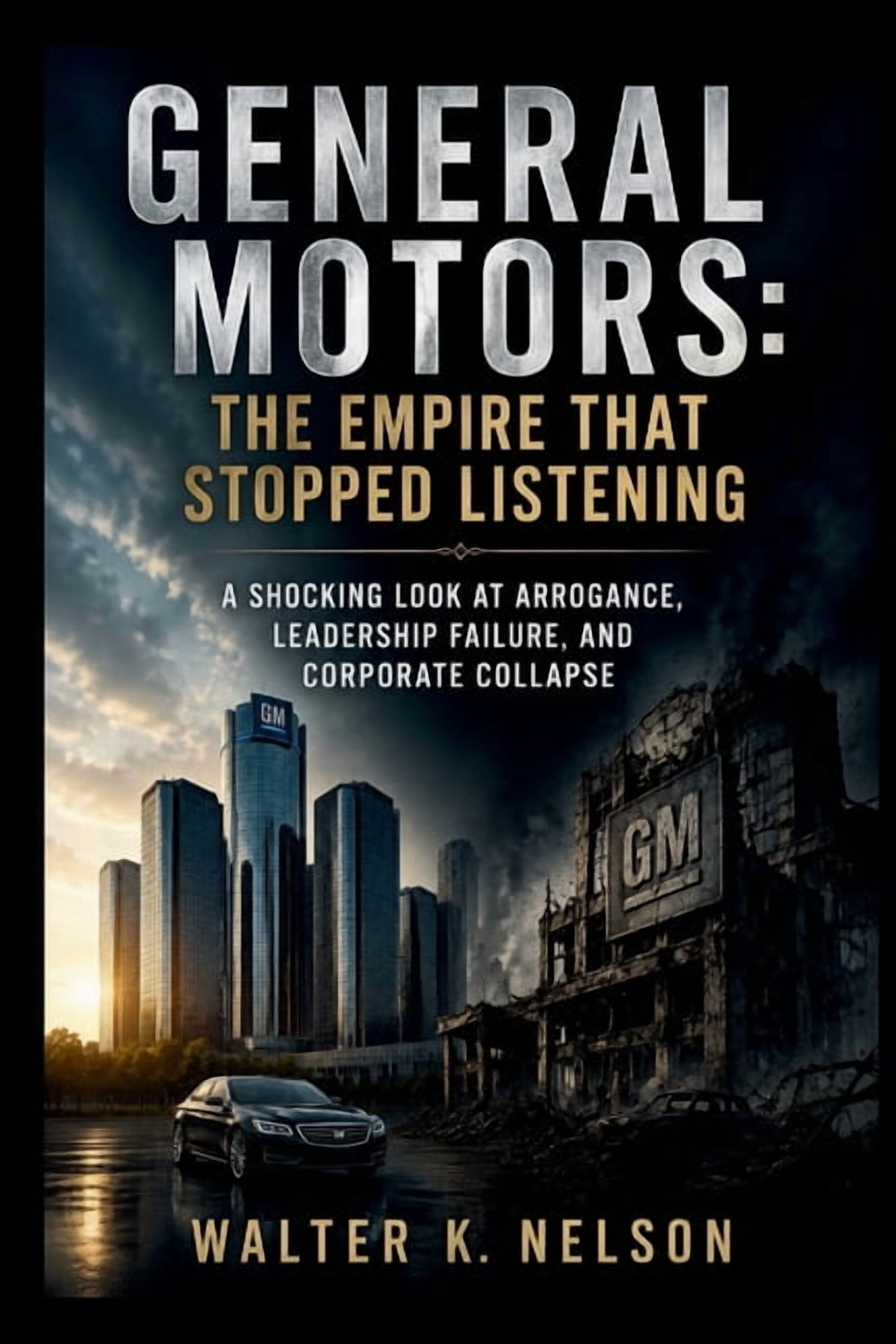 Books on Machine General Motors: The Empire That Stopped Listening: A Shocking Look at Arrogance, Leadership Failure, and Corporate Colla, (Paperback)