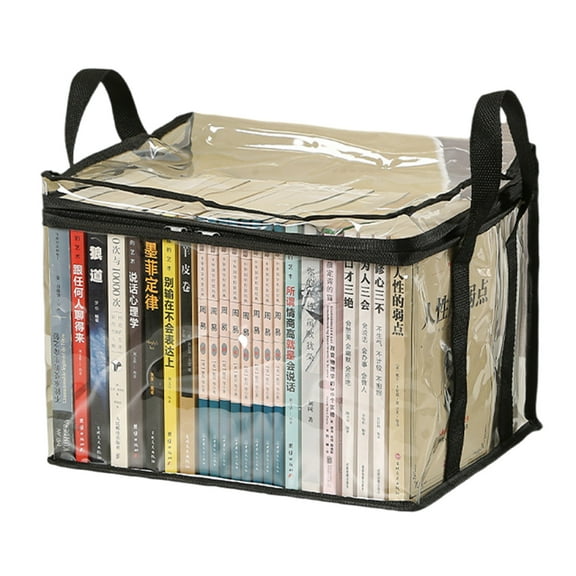 Books Organizers Waterproof Books Container Foldable Books Box Books Storage Case Toy Box School Office Supplies
