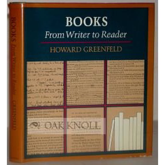 Pre-Owned Books: From Writer to Reader (Hardcover 9780517526200) by Howard Greenfeld
