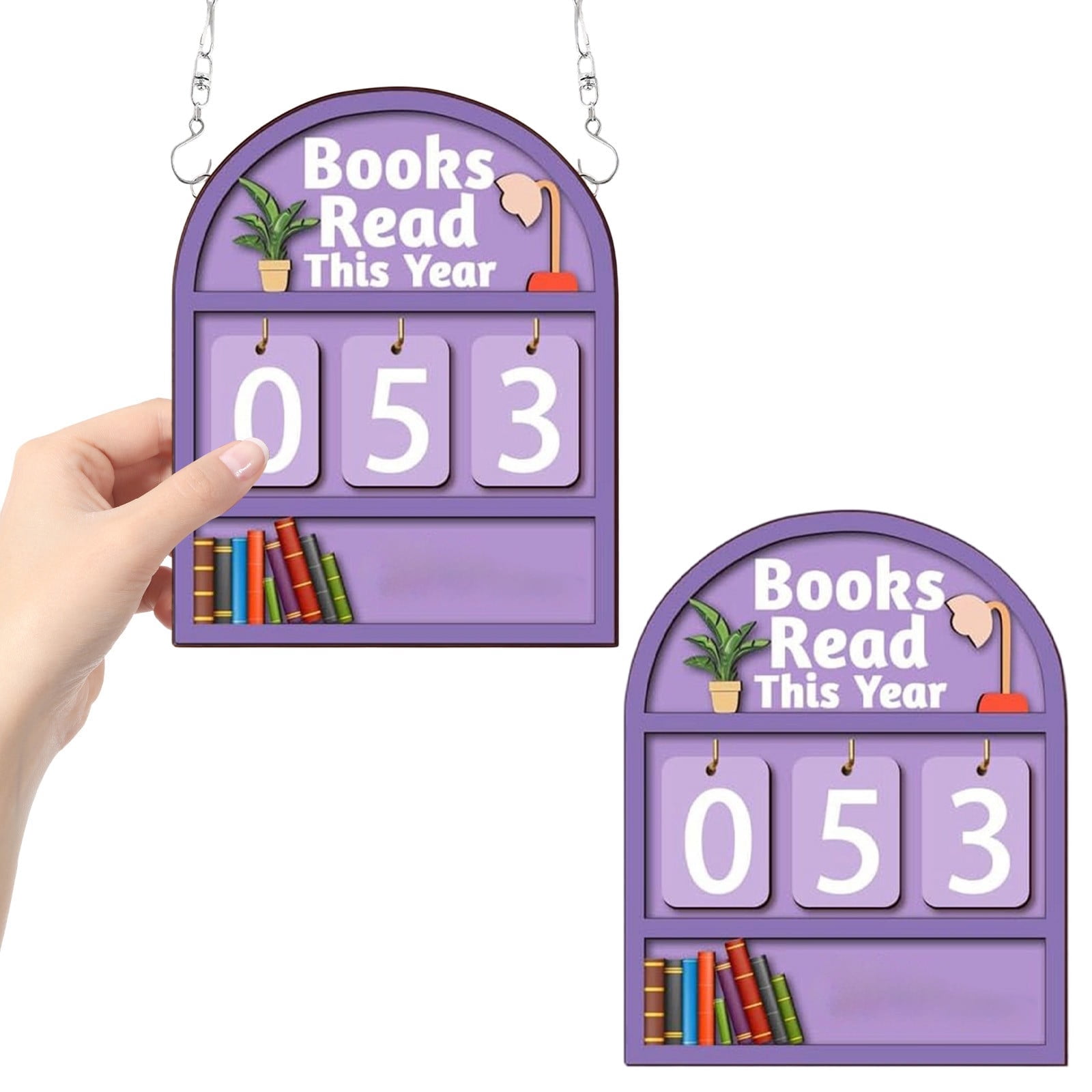 Books Read This Year Tracker Sign – Books Read This Year & Book Counter ...