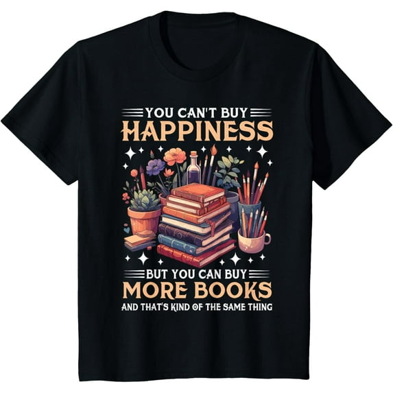 Books Reading Lovers Bookworm Funny Librarian Book Nerd Read T-ShirtMen's and women's gift, black and white T-shirt, size: Extra large S-4XL
