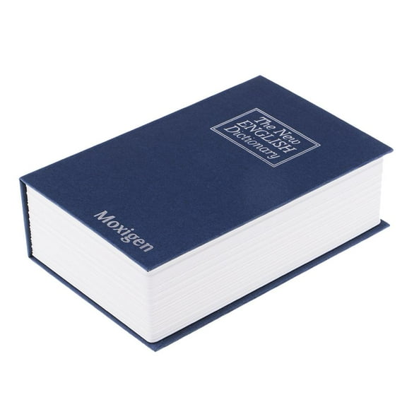 Books Safe Portable Small Travel Box With Safe Small 7.09 X 4.53 X 1.97inch Blue