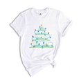 thumbnail image 1 of Books Tree Christmas Shirt, Cute Christmas Tee, Christmas Gift, Book Lover Christmas Tee, Bookworm Tee, Gift For Teacher, 1 of 1