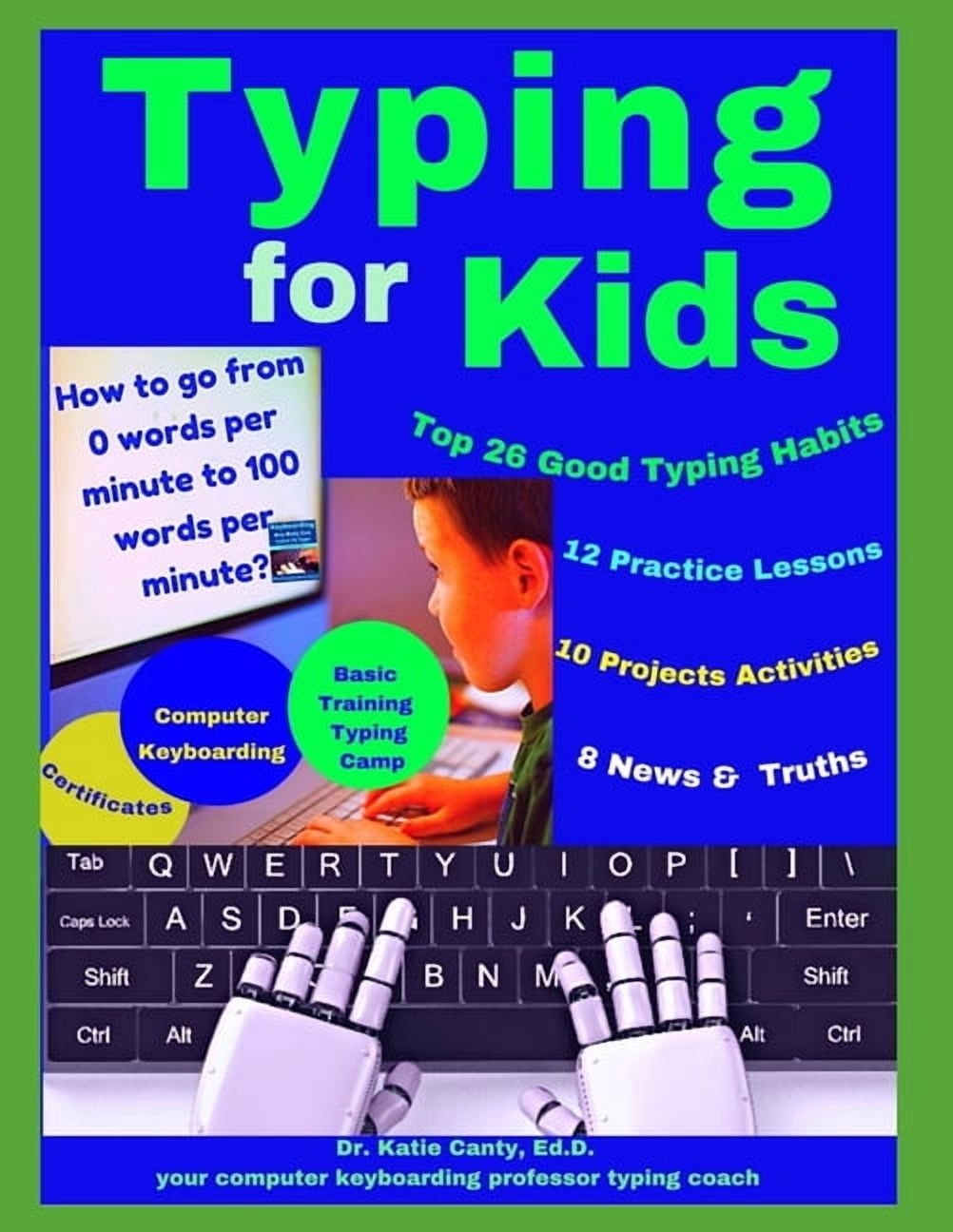 Keyboarding Book Books Typing Computer Keyboarding Techno Typing for Kids, (Paperback ...