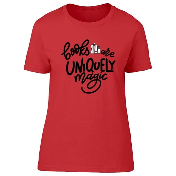 Books: Uniquely Magic T-Shirt Women -Image by Shutterstock, Female 3X-Large